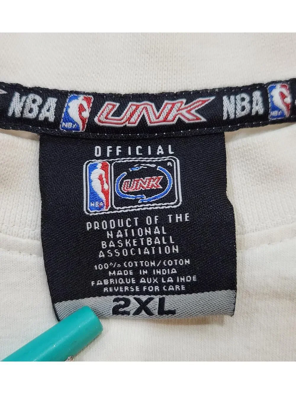 Vintage Y2K UNK Pullover L/S NBA Denver Nuggets #15 Carmelo Anthony Sz XXL 2XL